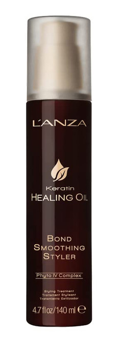 L'ANZA Bond Smoothing Styler - Keratin Healing Oil Hair Care Bond Restore Treatment & Hair Styling Cream, Phyto IV Complex Hair Repair Treatment, Split End Repair Vegan Hair Serum (4.7 Fl Oz) L'ANZA Bond Smoothing Styler - Keratin Healing Oil Hair Care Bond Restore Treatment & Hair Styling Cream, Phyto IV Complex Hair Repair Treatment, Split End Repair Vegan Hair Serum (4.7 Fl Oz)