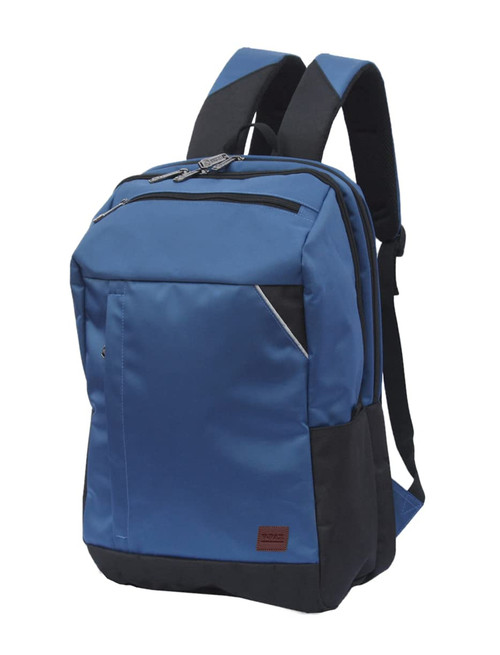 Hybrid & Company Travel Laptop Backpack Computer Bag Stylish Backpack Navy/black 19 Inch