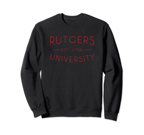 Rutgers University Scarlet Knights Simple Sweatshirt
