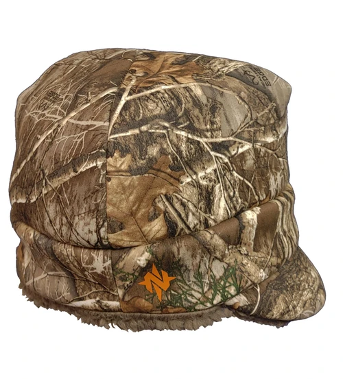 Nomad Men's Standard Harvester NXT Hunting Beanie W/Lower Earband Panel, Realtree Edge Blaze, One Size