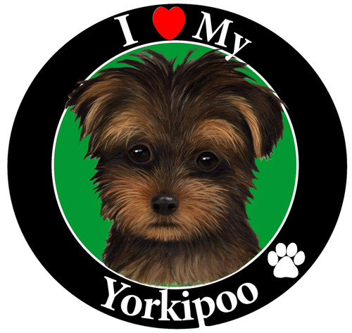 E & S Pets Car Magnet, Yorkipoo
