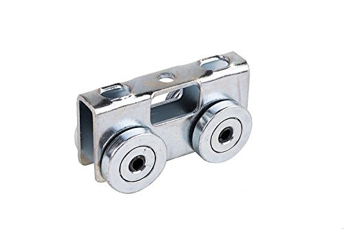 Genuine Unistrut P2750-EG 4 Wheel Light Duty Trolley Assembly for use with P1000, P1001, P5000, P5001, P5500, P5501 and All 1-5/8" or Taller Strut Channel,Silver; Finish - Electroplated Zinc