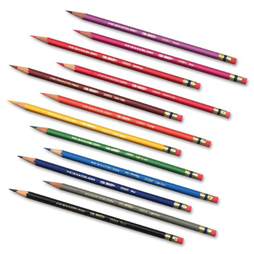 Prismacolor Col-Erase Erasable Colored Pencil, Light Green (20052)