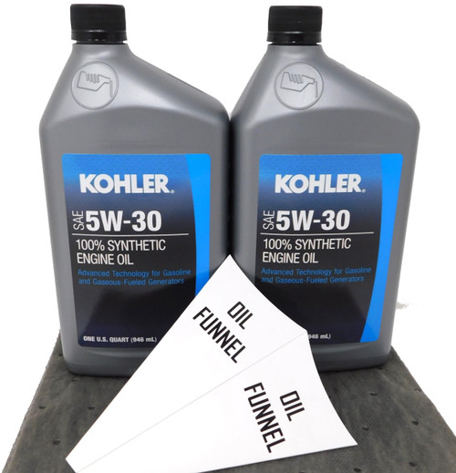 Kohler Full Synthetic Motor Oil 5W-30 G-716 Quart Bottle Part# GM103159 (qt) 2-Pack