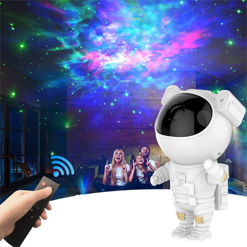 Astronaut Projector, Galaxy Projector for Bedroom, Space Buddy Projector Star Projector with Timer Remote Control, Night Light Projector Gift for Kids Adult Christmas Birthdays