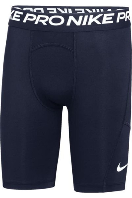 Nike Boys Pro Compression Shorts (Large, Navy)