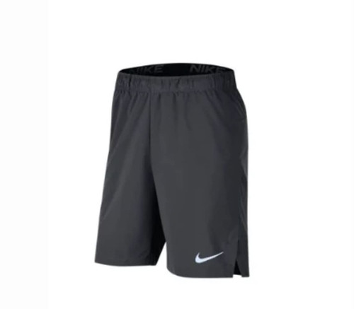 Nike Team Men's DRI-FIT Flex Woven Short (NO Pockets) nkDJ8693 060 (as1, Alpha, x_l, Regular, Regular) Anthracite/White