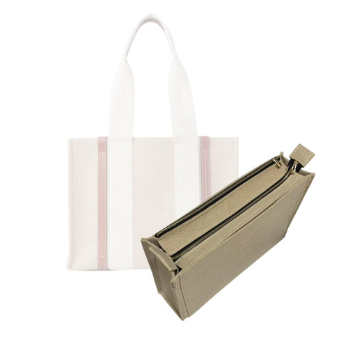 Chloe Woody Tote Insert, Chloe Woody Tote Bag Organizer Insert, Chloe Medium Woody Tote Bag Insert (For Large Woody, Mint)