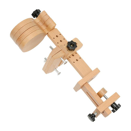 Adjustable Embroidery Hoop Stand Wooden Embroidery Stand Embroidery Hoop Holder For Cross Stitching DIY Embroidery Embroidery Hoop Holder Embroidery Hoop Holder Lap Stand Embroidery Hoop Holder