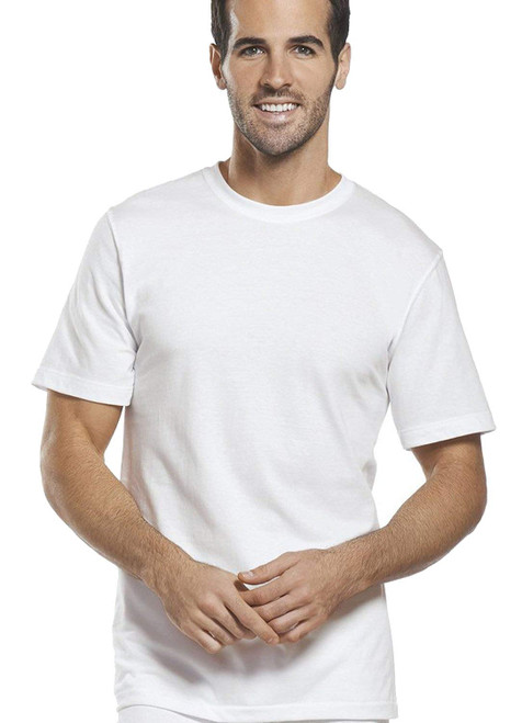 Jockey Men's T-Shirts Tall Man Classic Crew Neck - 2 Pack (XXX-Large Tall) Diamond White