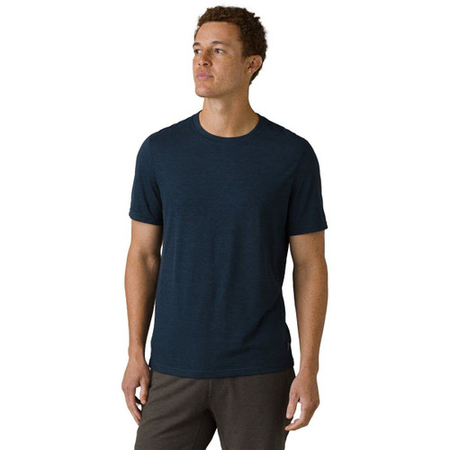prAna Men's Standard Prospect Heights Crew, Nautical, X-Large