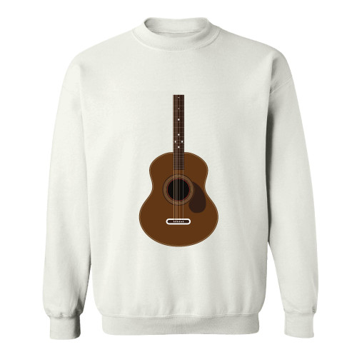 Acoustic Guitar Rock N Roll for Music Lovers Grey Muticolor Unisex Sweatshirt Acoustic Guitar Rock N Roll for Music Lovers Grey Muticolor Unisex Sweatshirt