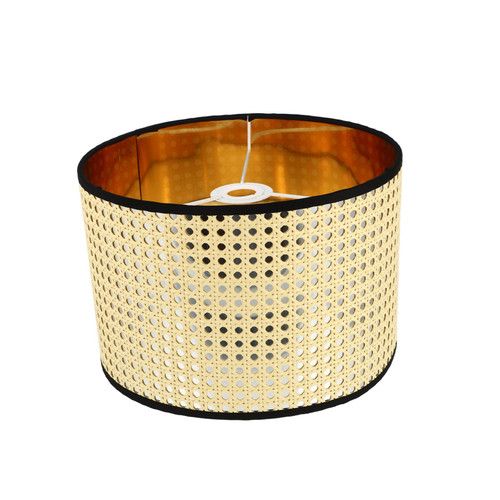 DOITOOL Woven lampshade Chandelier Lamp Shade chandelier shades decorative lamp shade rattan lampshade rustic lamp shades metal lamp shade Tabletop Lamp Shade iron desk lamp Mesh e27