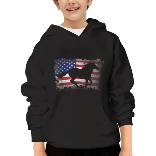 YOLERG Unisex Kids Sweatshirt American Flag USA Patriotic Horse Boys Girls Lightweight Casual Youth Hooded Kangaroo Pocket Pullover Hoodies for Teens Fashion Sweaters YOLERG Unisex Kids Sweatshirt American Flag USA Patriotic Horse Boys Girls Lightweight Casual Youth Hooded Kangaroo Pocket Pullover Hoodies for Teens Fashion Sweaters