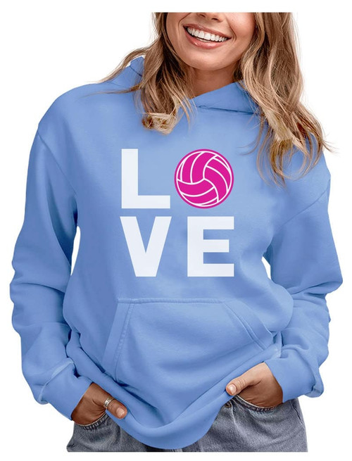 Tstars Love Volleyball Gifts Hoodies for Teen Girls Women Fans Sweatshirts Hoodie Medium California Blue Tstars Love Volleyball Gifts Hoodies for Teen Girls Women Fans Sweatshirts Hoodie Medium California Blue
