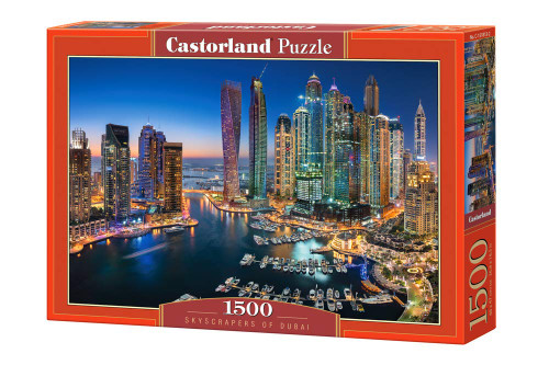 Castorland Puzzle 1500 Pieces, Skyscrapers of Dubai - ?-151813