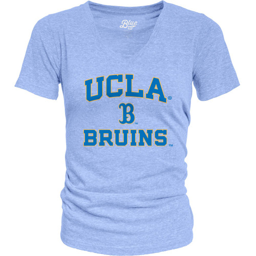 Blue 84 Women's UCLA Bruins Heathered Team Color Confetti T Shirt, Ucla Bruins Cornflower Blue, Medium Blue 84 Women's UCLA Bruins Heathered Team Color Confetti T Shirt, Ucla Bruins Cornflower Blue, Medium