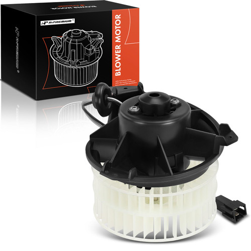 A-Premium HVAC Heater Blower Motor Assembly Compatible with Chrysler, Dodge & Plymouth Vehicles - Town & Country/Caravan/Grand Caravan/Voyager 1996-2000 - Front Side, Replace# 4874204AB