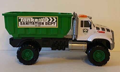 Tonka Rescue Force Garbage Truck Dump Truck With Flashing Lights and Multiple Sounds!