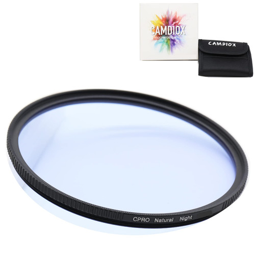 Camdiox CPRO Natural Night Filter - Light Pollution Reduction for Clear Night Sky Star Water Resistant (67mm)