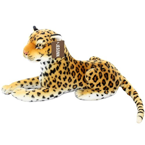 Jesonn Realistic Stuffed Animals Toy Spotted Leopard Plush for Boys' and Girls' Birthdays Gifts,18.9" or 48CM,1PC Jesonn Realistic Stuffed Animals Toy Spotted Leopard Plush for Boys' and Girls' Birthdays Gifts,18.9" or 48CM,1PC