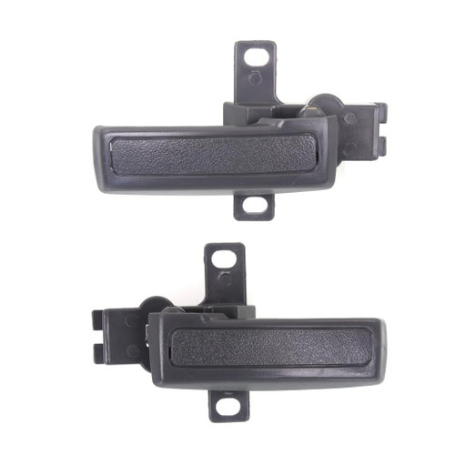 KarParts360 for Isuzu Rodeo 1991-1997 Door Handle Driver and Passenger Side | Pair | Front Or Rear | Interior | Gray | All Submodels | Plastic | Replacement for 8971506473, 8971506463