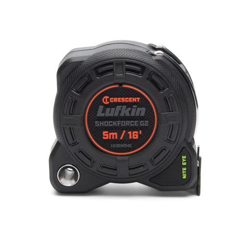 Crescent Lufkin Shockforce G2 16-ft Tape Measure- L1216CMEB-02