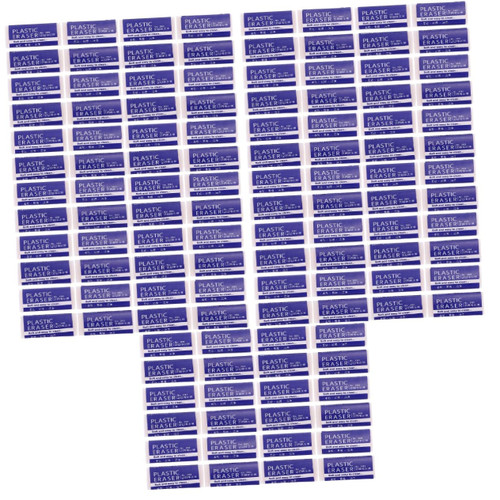 MAGICLULU 120 Pcs 2b Eraser Drawing Eraser Craft Eraser Large Rubber Eraser School Erasers Drafting Eraser Sketch Eraser Gadgets for Kids Art Eraser PVC Pencil Head Pupils White Elasticity