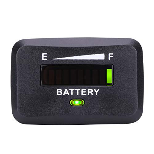 AIMILAR Golf Cart Battery Indicator Tester Battery Charge Discharge Status Gauge Meter for Lead-Acid Battery Club Car (36V)