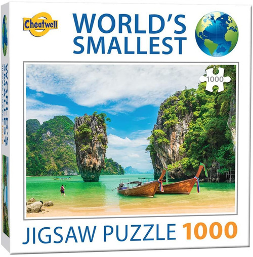 World's Smallest Jigsaw Puzzles Phuket Thailand 1000 Pieces Cheatwell Games