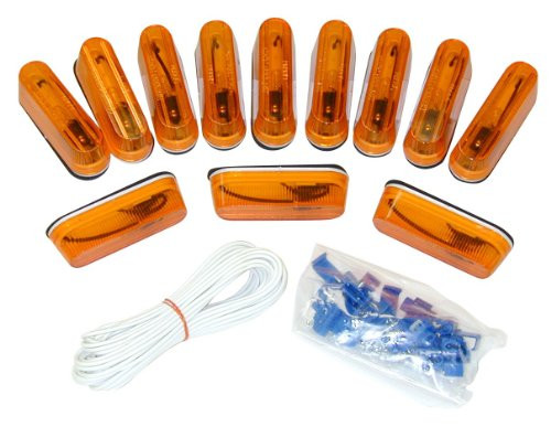 Blazer C487CAK Side Marker Light Kit- Amber