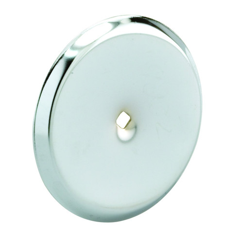 Prime-Line Products MP9202 Cabinet Knob Backplate, 2-13/16 in. Outside Diameter, Stamped Steel, Chrome Plated Finish, Pack of 5