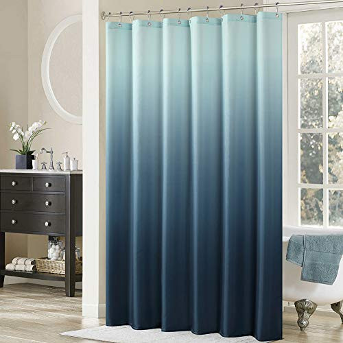 DS BATH Ombre Shower Curtain,Popular Shower Curtain,Mildew Resistant Fabric Shower Curtains for Bathroom,Contemporary Bathroom Curtains,Print Waterproof Polyester Shower Curtain,78" W x 72" H