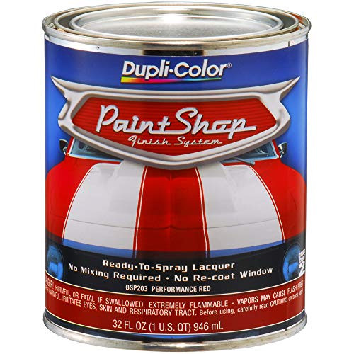 Dupli-Color BSP203 Red Paint Shop Finish System Performance - 32 oz.