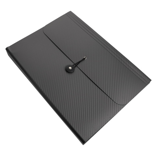 Tofficu 4 Pcs Extension Folder Expanding File Wallet Expanding Document Folder Accordion File Folder Conference File Jackets Expandable File Folder Bill Folder Combination Plastic Paper A4