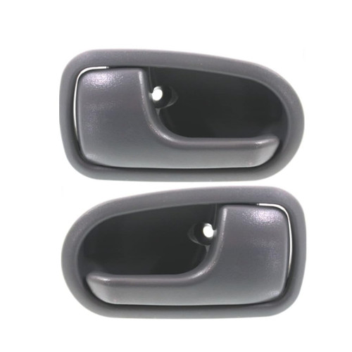 For Mazda 626 1993 94 95 96 1997 Interior Door Handle Driver and Passenger Side | Pair | Front Or Rear | Gray | LX/DX/ES | Replacement For MA1352101, MA1353101 | GA2K59330B29, GA2K58330B29