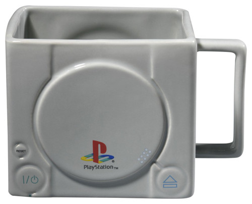 GB eye LTD, Playstation, Console, 3D Mug, Wood, Various, 15 x 10 x 9 cm GB eye LTD, Playstation, Console, 3D Mug, Wood, Various, 15 x 10 x 9 cm