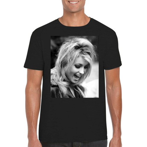 FC Carino Sharon Tate - Men's Crewneck T-Shirt FCA #FCAG311260, Black, XXX-Large FC Carino Sharon Tate - Men's Crewneck T-Shirt FCA #FCAG311260, Black, XXX-Large