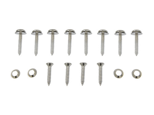 1965-1967 Corvette Kick Panel Screw Set Correct 12 Pieces