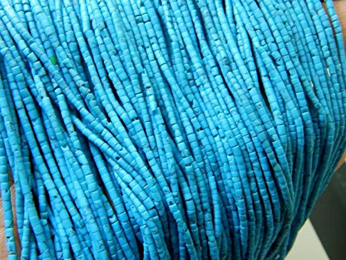 LKBEADS 1 Strand Natural Aquamarine Smooth Cube Shape Beads 3.mm Approx 14 inch Code-HIGH-20558