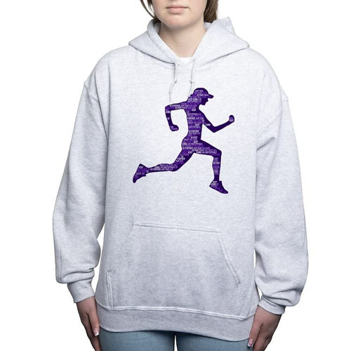 CafePress Run Hard Women's Hoodie Pullover Sweatshirt Ash Gray CafePress Run Hard Women's Hoodie Pullover Sweatshirt Ash Gray