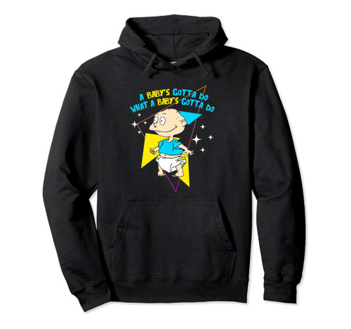 Mademark x Rugrats - Tommy - A Baby's Gotta Do What a Baby's Gotta Do Pullover Hoodie