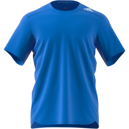 adidas Men's Designed 4 Running Tee, Blue Rush, X-Large