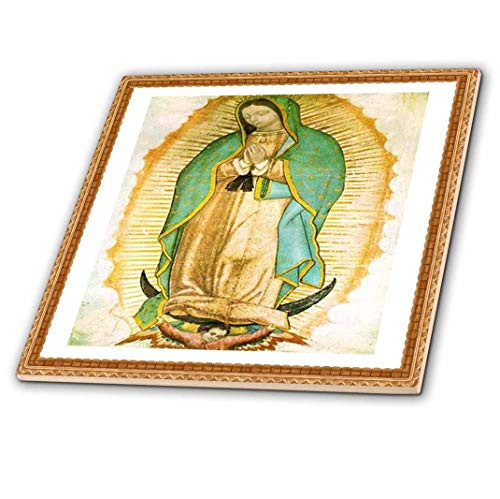 3dRose Photo Of Painting Of Our Lady Of Guadalupe - Ceramic Tile, 6-inch (ct_60684_2)