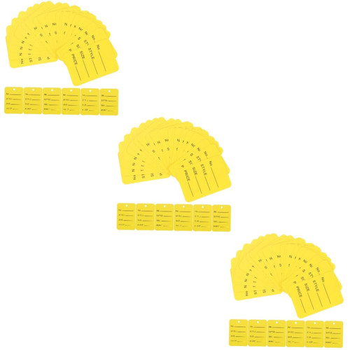 COHEALI 3000 Pcs Clothing Tag Jewelry Labels Hanging Prices Tags Jewelry Prices Tags Clothes Prices Tag Prices Tag for Clothes Prices Label Paper Prices Tag Printable Customize Paper Jam