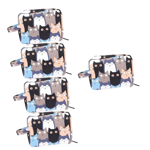 Beavorty 5pcs Cosmetic Bag Makeup Vanity Bag Pouches for Purse Cosmetic Pouch Yogorun Makeup Bag Large Luggage Makeup Pouch Toiletry Case Fabric Makeup Bag Travel Toiletries Carry Polyester Beavorty 5pcs Cosmetic Bag Makeup Vanity Bag Pouches for Purse Cosmetic Pouch Yogorun Makeup Bag Large Luggage Makeup Pouch Toiletry Case Fabric Makeup Bag Travel Toiletries Carry Polyester