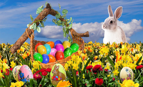 Puzzles for Adults 1000 Piece?Jigsaw Puzzle?Easter Bunny Eggs Puzzle,Wooden Puzzle,Christmas Puzzle and Easter Jigsaw Puzzle, (Easter Bunny Eggs, 1000 Piece)