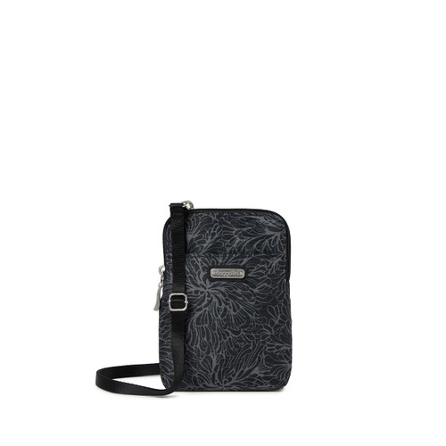 Baggallini womens Take Two RFID Bryant crossbody, Midnight Blossom, One Size US