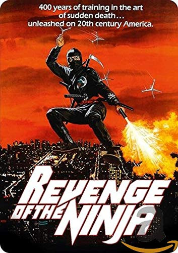 Revenge of the Ninja [Combo pack DVD - BLURAY] [3D embossing] LIMITED METAL EDITION] [FUTURE PACK] [Region Free]