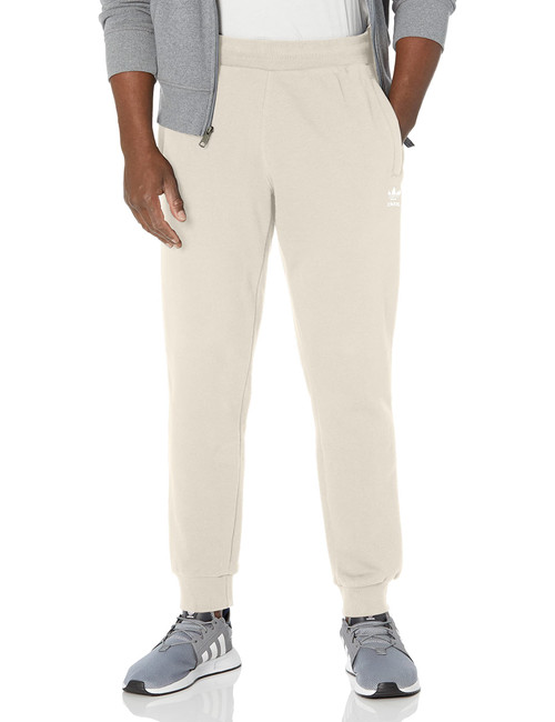 adidas Originals Men's Trefoil Essentials Pants, Wonder White, XX-Large adidas Originals Men's Trefoil Essentials Pants, Wonder White, XX-Large